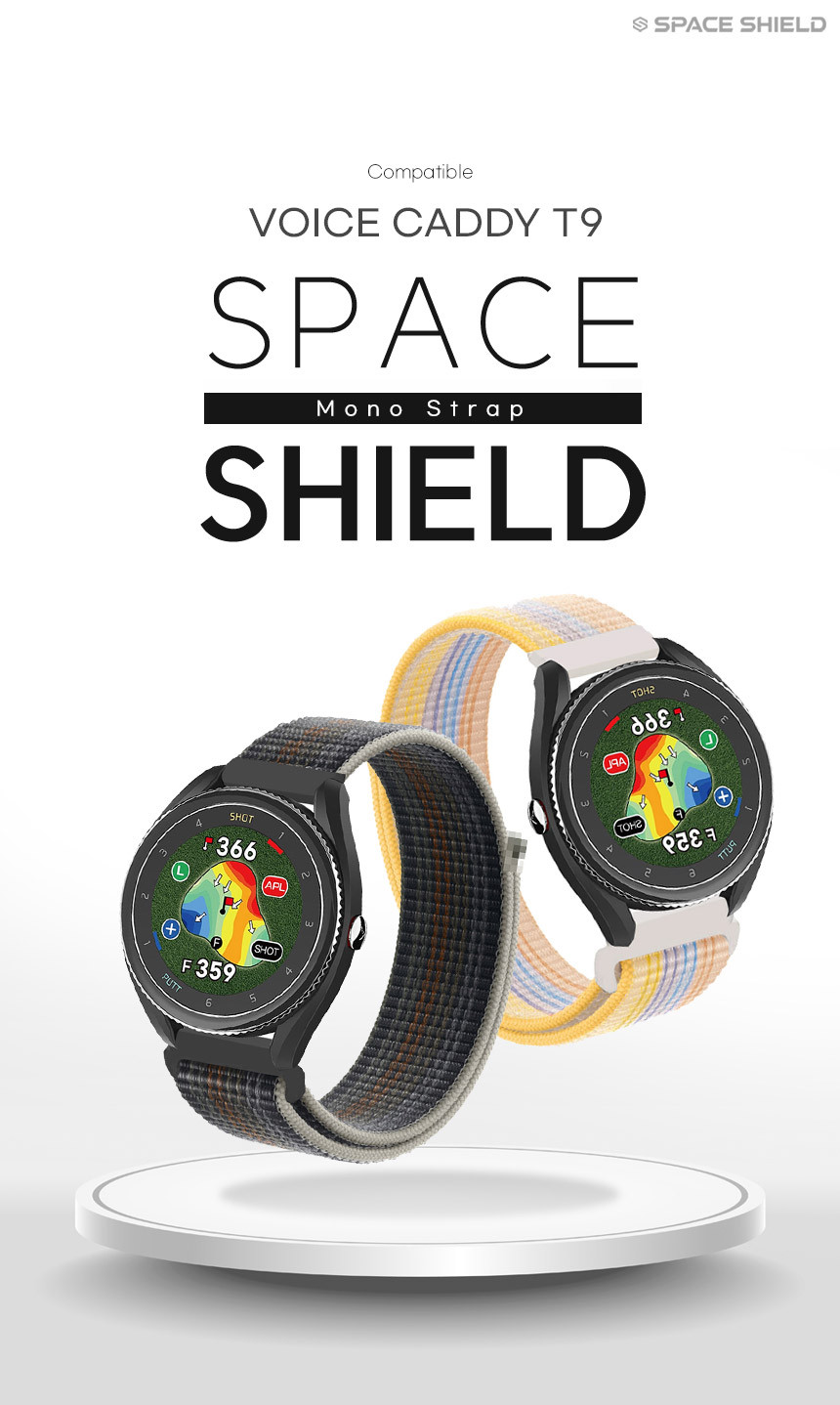 보이스캐디 VOICE CADDIE T9 호환 20mm 모노 스트랩 스포츠루프 20mm 밴드 시계줄 줄질 상세 설명 2