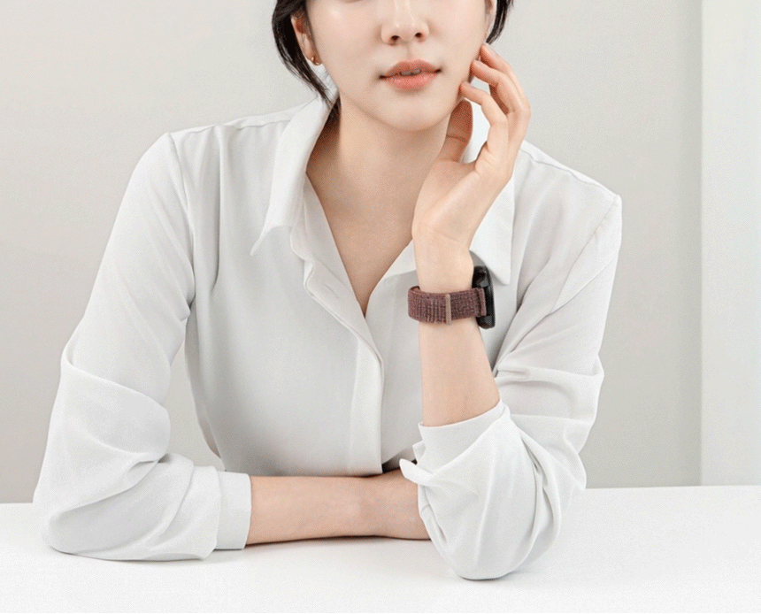 보이스캐디 T13 Pro T12 T11 호환 듀오링 스포츠 나일론 스트랩 22mm 상세 설명 40