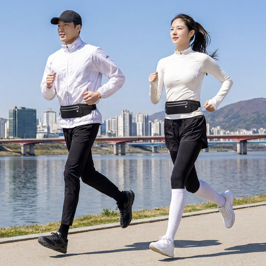 보이스캐디 러닝워치 뉴런 R21 호환 스트릿 엣지 실리콘 스트랩 22mm 상세 설명 3