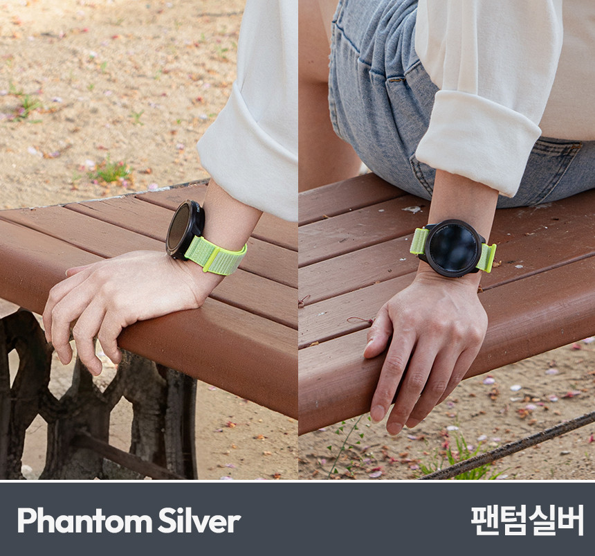 보이스캐디 T13 Pro T12 T11 호환 듀오링 스포츠 나일론 스트랩 22mm 상세 설명 30